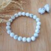 bracelet pierre blanche