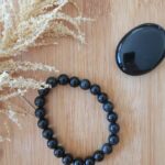 bracelet obsidienne noir