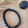 bracelet obsidienne noir